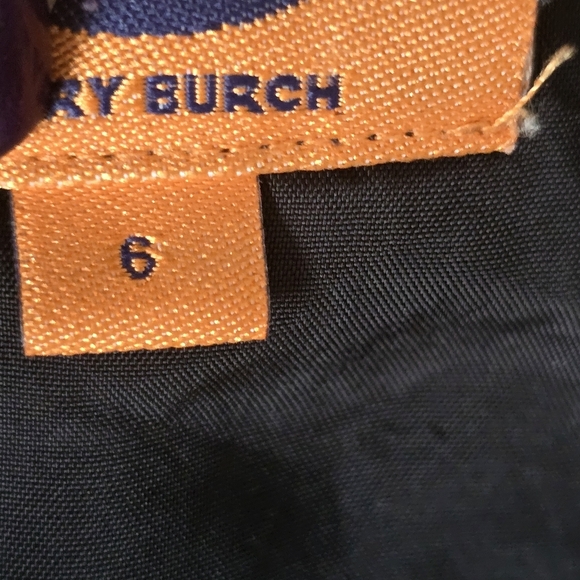 Tory Burch Elegant Black Sleeveless Dress Tea Length Size 6 With Pockets - Picture 11 of 12